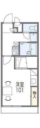 レオパレスさくらＡの物件間取画像